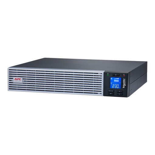APC Easy UPS On-Line, 1000VA, iões de lítio, 2U, 230V, 6 tomadas IEC C13, ranhura para cartão inteligente, sem bateria, sem kit de calhas