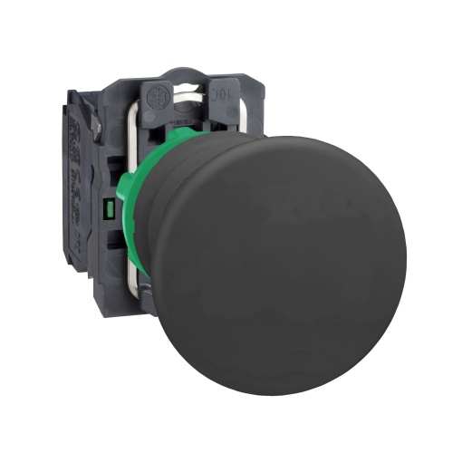 Cogumelo de tecla "nc" preto