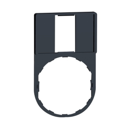 Suporte 30 x 50 mm para legendaa 18 x 27 mm