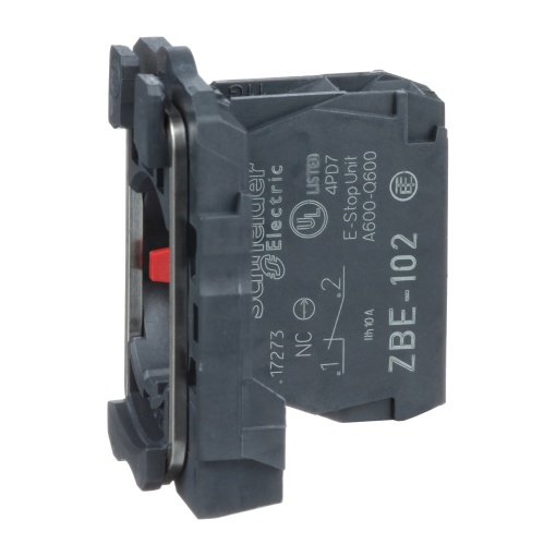 Bloco contacto - 1nf - c aro fix plástico