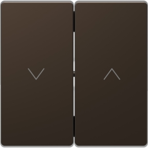 D-Life - Tecla para comandos de estores - Metal mocca