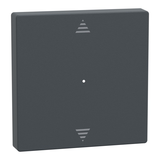 System M, tecla para módulo de botão de pressão de 1 elemento UpDown, antracite