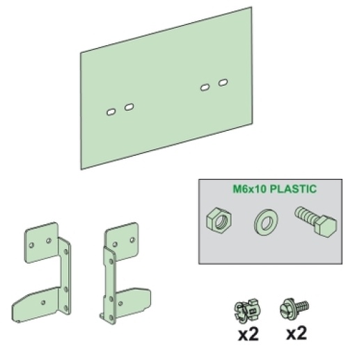 Kit ecran isolante neutro HZ. p LGYE