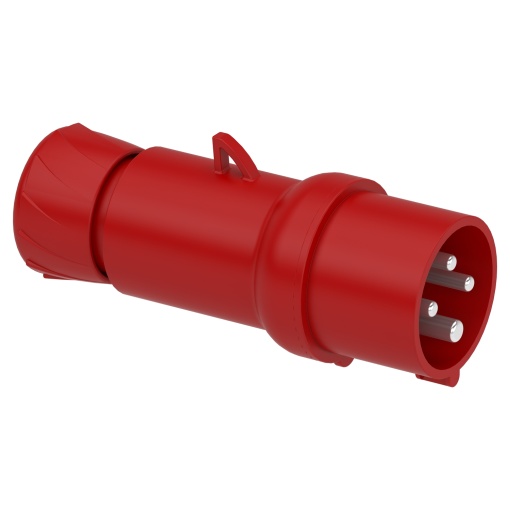 Ficha PratiKa - reta - 16 A - 3P  E - 380...415 V AC - IP44