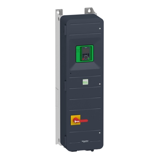Variador de velocidade, Altivar Process ATV900, ATV950, 55 kW, 400480 V, com unidade de travageminterrutor, IP55