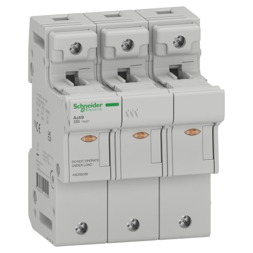 Porta Fusível  SBI - 3P - 50A - 14 x 51mm