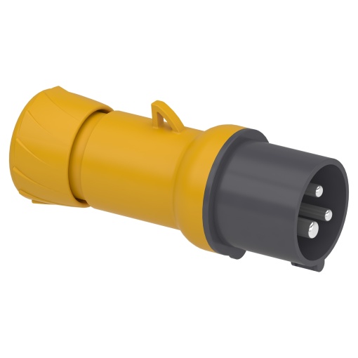 Ficha, Mureva PK, 16 A, 2 pinos  terra, 110 V, IP44