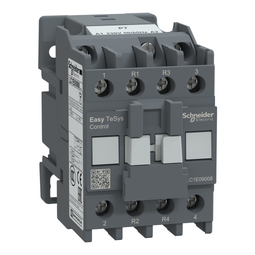 Contator, controle fácil TeSys, LC1E, 4P 2NO  2NC, AC-1 20A, 230V
