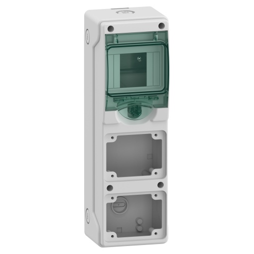 Mureva - Mini-quadros para tomadas - 2 aberturas - 1x4 módulos