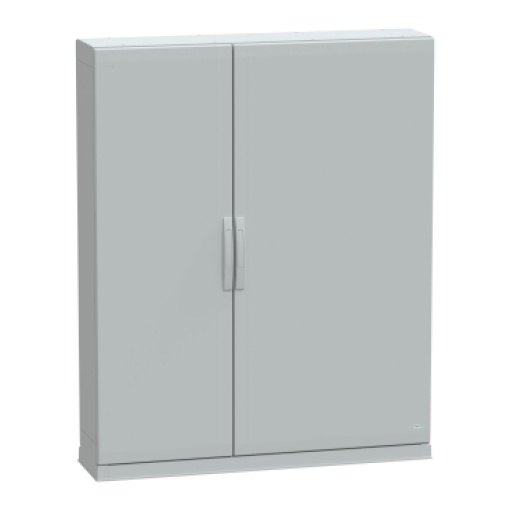Floor standing encl.polyester vers.PLAZ wplinth open bottom 1500x1250x320 IP54