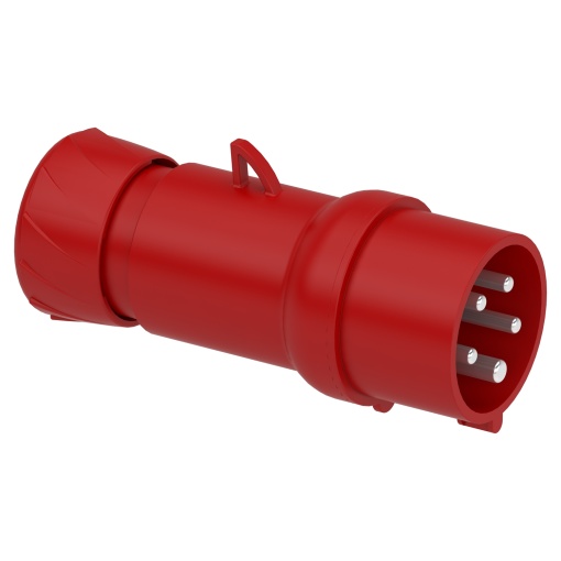 Ficha PratiKa - reta - 16 A - 3P  N  E - 380. ..415 V AC - IP44