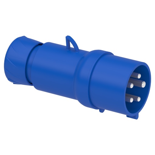 Ficha PratiKa - reta - 32 A - 3P  N  E - 200...250 V CA - IP44