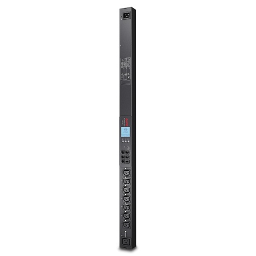 PDU de Bastidor 2G, Com Comutação, Zero U, 20A208V, 16A230V, 7 C13 & 1 C19