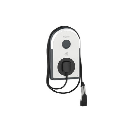 Carregador, EVlink Pro ACAC Metal, 7.4kW, 32A, 1PN, T2 cabo incluido, RDC-DD 6mA, RCD Asi 30mA, MNx aux.