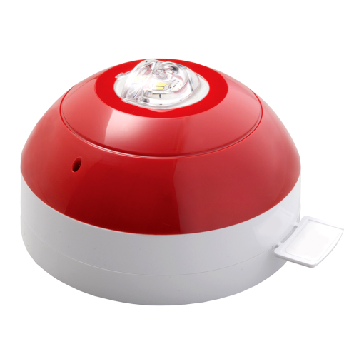 VAD, 15m, vermelho, de teto, com isoladores