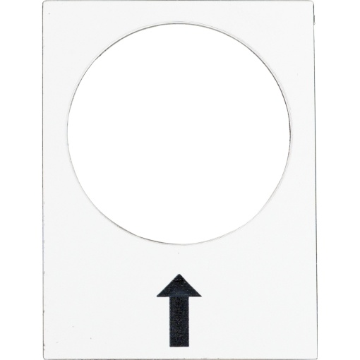 Legenda - 30 x 40 mm - branco   - direita,lento