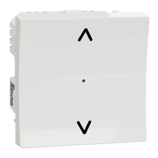 Nova Unica - Interruptor de estores Wiser - Branco