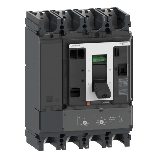 ComPacT DISJUNTOR NSX630S 100kA CC 4P 500A TMD