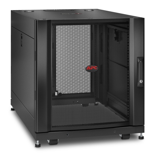 NETSHELTER SX da APC, Armário de Bastidor de Servidor, 12U, Preto, 658H x 600W x 900D mm