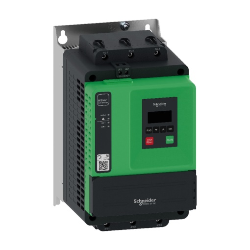 Soft starter, Altivar Soft Starter ATS430, 62A, 208 a 600V CA, alimentação de controle 110 a 230V CA