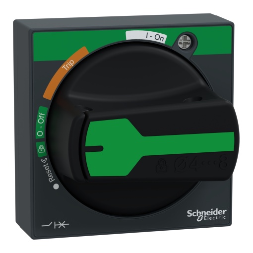 manípulo rotativo - IP54 - preto - TeSys GV2, TeSys GV3 e TeSys U