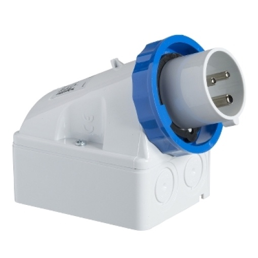 PratiKa industrial plug - 32 A - 3P  E - 200...250 V AC - IP67