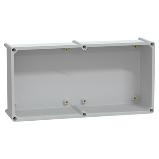 Polyester rear part of PLS box 27x54x13.5cm