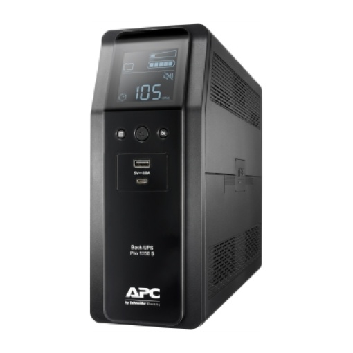 Back UPS Pro BR 1200VA, Sinewave,8 Outlets, AVR, LCD interface