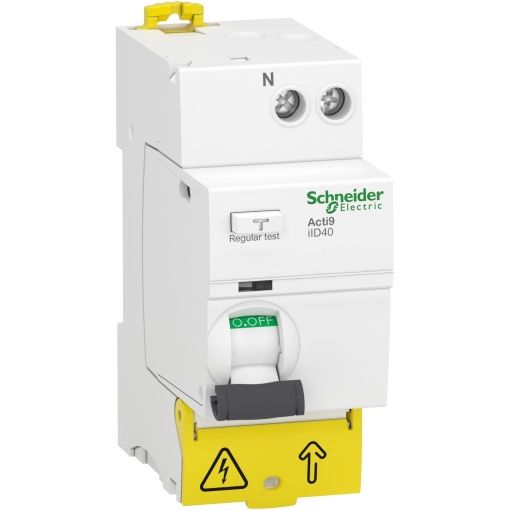 Interruptor diferencial, Acti9 iID40, 1PN, 25 A, 30 mA, tipo AC