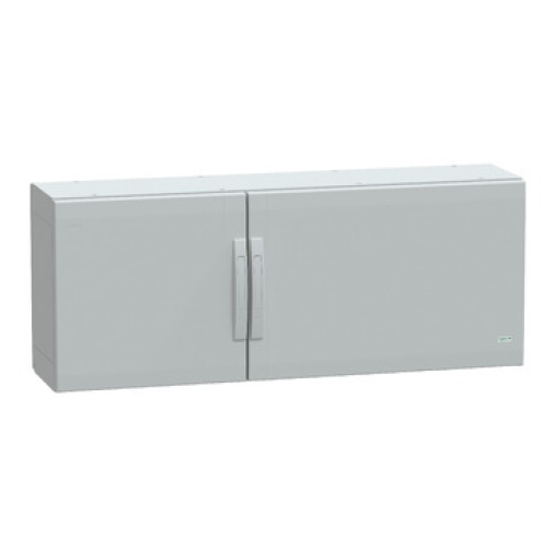 Floor standing enclosure polyester vers.PLA completely sealed 500x1250x320 IP65