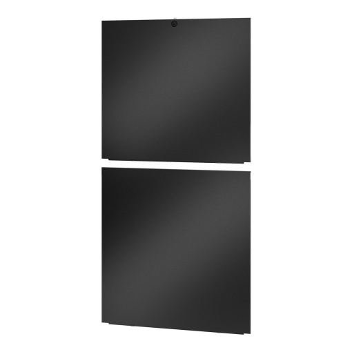 Painel lateral Easy Rack 42U1000 mm de profundidade, painéis laterais divisíveis, preto, quantidade 2