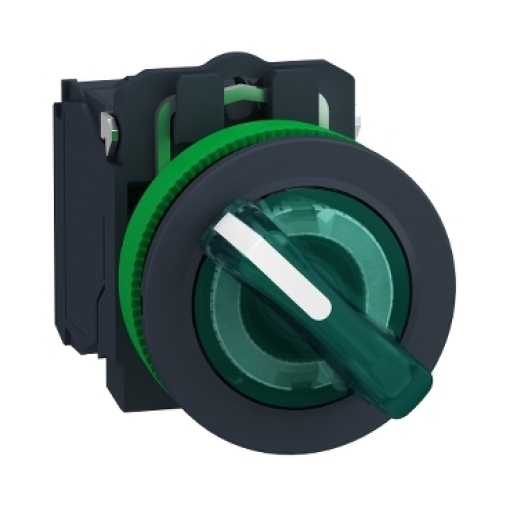 selector flush   luminosous verde 2 posições fijas 120v ac