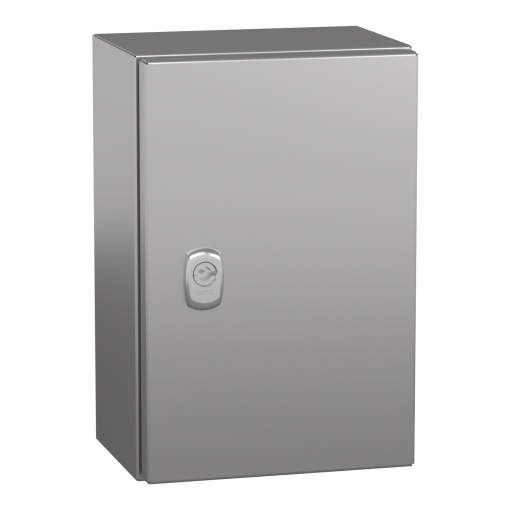SPACIAL S3X stainless 316L, Scotch Brite finish, H300xW200xD150 mm.