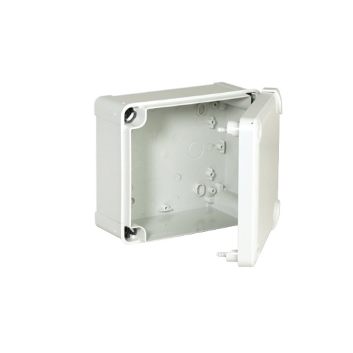 Hinges, for cover-depth 40 mm. In thermoplastic PC with screws.