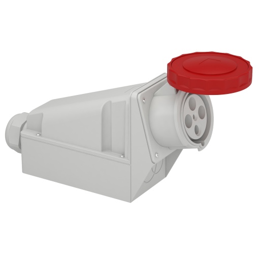 PratiKa industrial socket - 125 A - 3P  E - 380...415 V AC - IP67