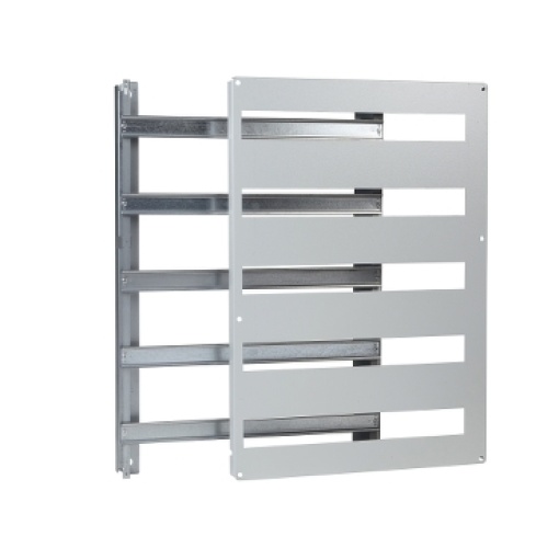 Modular chassis DLCR type for SPACIAL WM steel enclosure, 18 modules, H300xW250