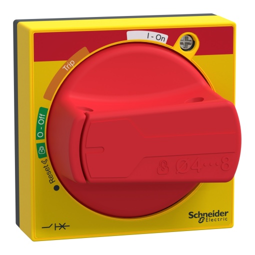 manípulo rotativo - IP54 - vermelho - TeSys GV2, TeSys GV3 e TeSys U