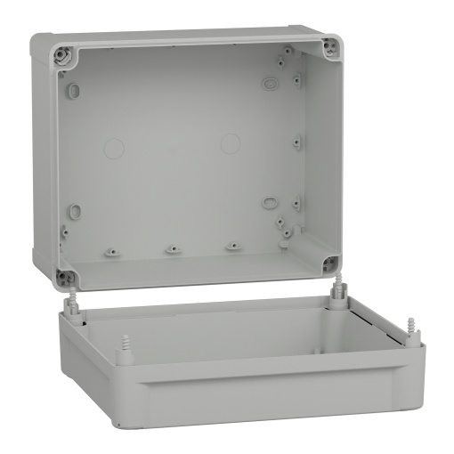 PC box IP66 IK08 RAL7035 Int.H275W225D160 Ext.H291W241D168 opaque PC cover H60
