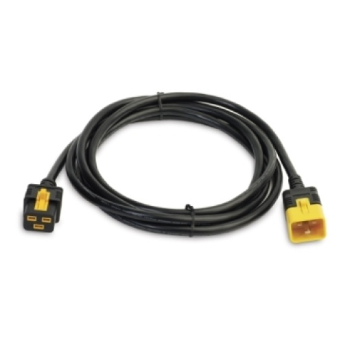 Cabo de Alimentação do Netshelter da APC, Com Bloqueio, IEC C19 a C20, 3,0m