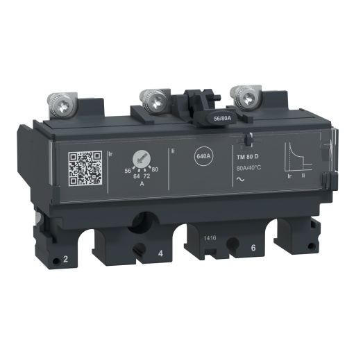 ComPacT DISPARADOR NSX100 CA 3P3D 80A TMD