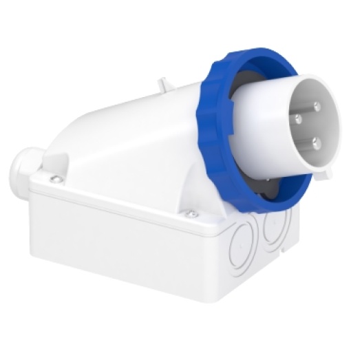 PratiKa industrial plug - 32 A - 2P  E - 200...250 V AC - IP67