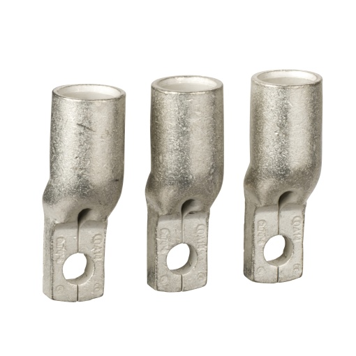 Compression lug - copper cable 95 mm² - set of 3