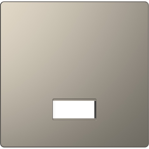 Tecla com visor D-Life para símbolos, metal níquel