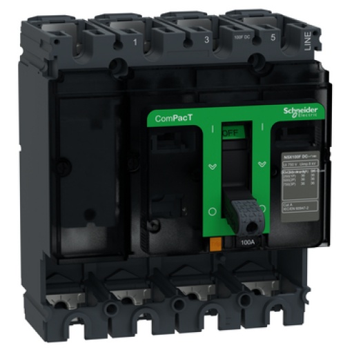 ComPacT BLOCO DE CORTE NSX100F 36kA CC 4P 100A