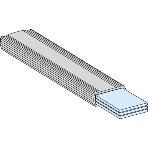 Barra CU flexivel 20x2 160A C1,8m