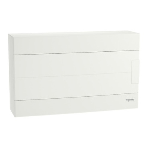 Easy9 EU - Quadro saliente - IP40 - 1x18 módulos - porta opaca