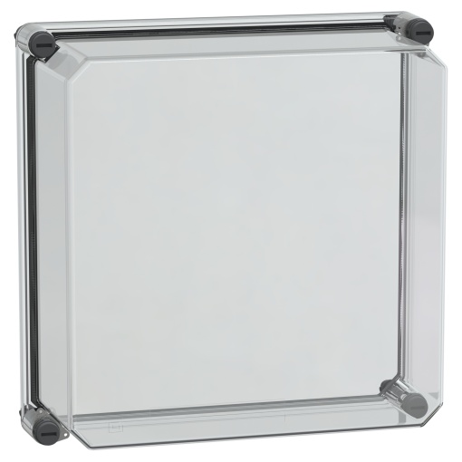 Transparent polycarbonate cover 27x27x9.5cm
