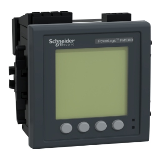 PM5330 Central de medida, modbus, até 31 H, 256K 2DI2DO 35 alarmes