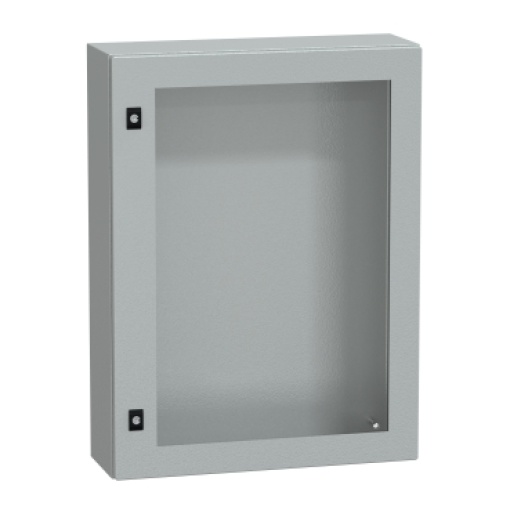 Spacial CRN tspt door wo mount.plate. H800xW600xD200 IP66 IK08 RAL7035..