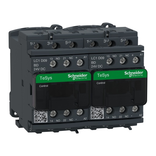 Inversor Tesys D - 3P3 NA - AC-3 -  440 V 9 A - 24 V CC bobina